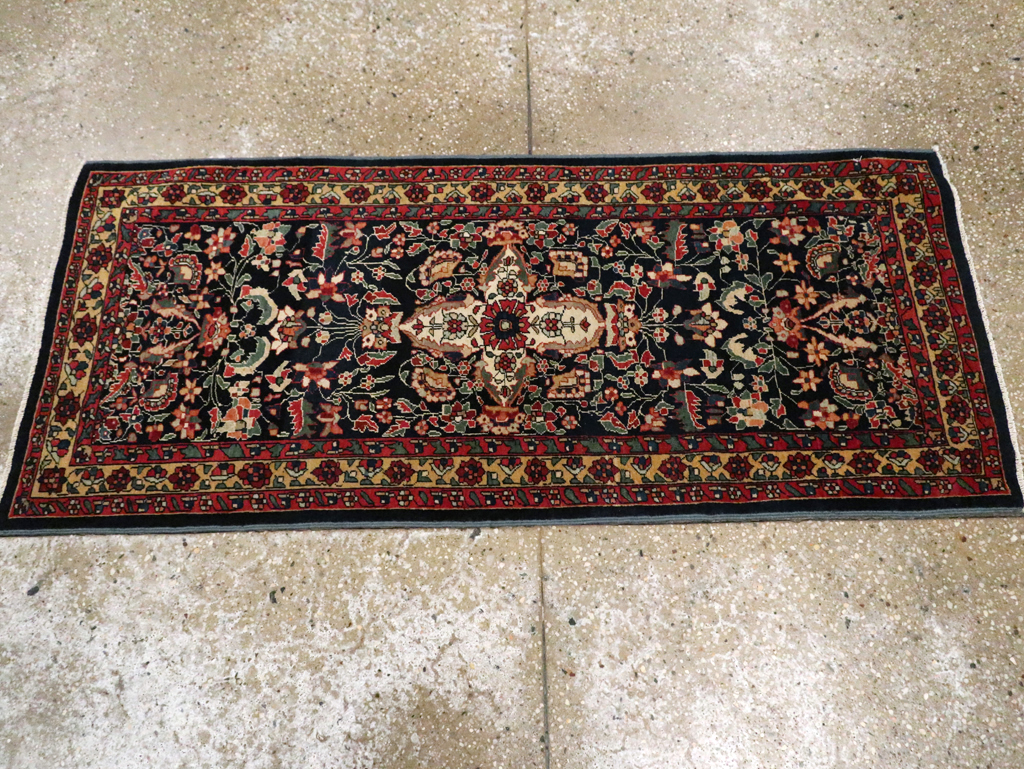 Antique Persian Sarouk Fereghan Throw Rug (Pair: 1 of 2), No.16996 - Galerie Shabab
