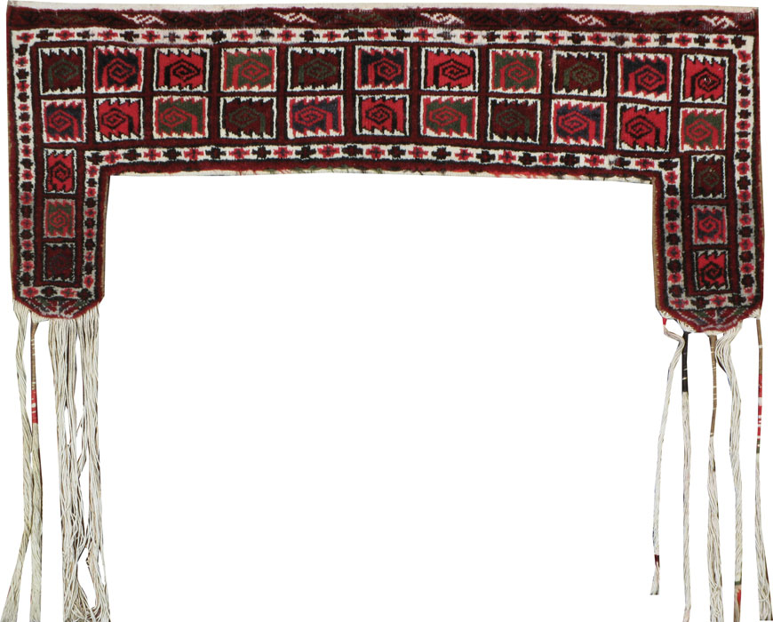 Vintage Central Asia Bokhara Door Surround, No.16998 - Galerie Shabab