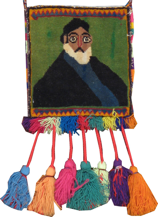 Vintage Persian Shiraz Pictorial Rug, No.17002 - Galerie Shabab