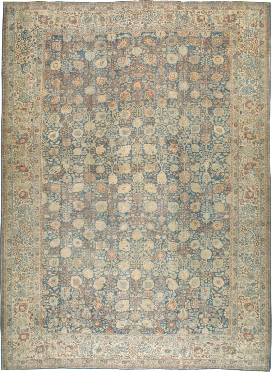 Antique Persian Tabriz Carpet, No.17016 - Galerie Shabab