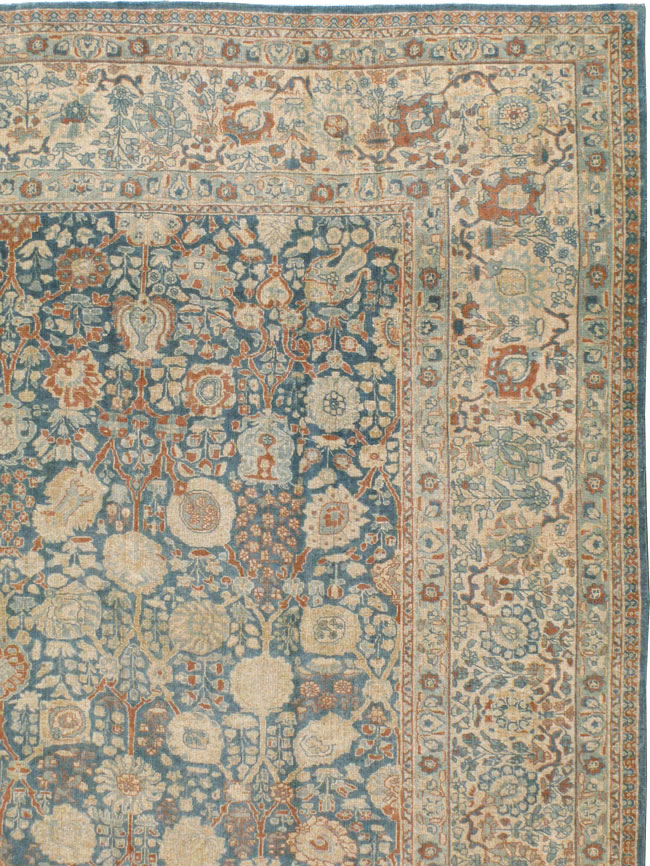 Antique Persian Tabriz Carpet, No.17016 - Galerie Shabab