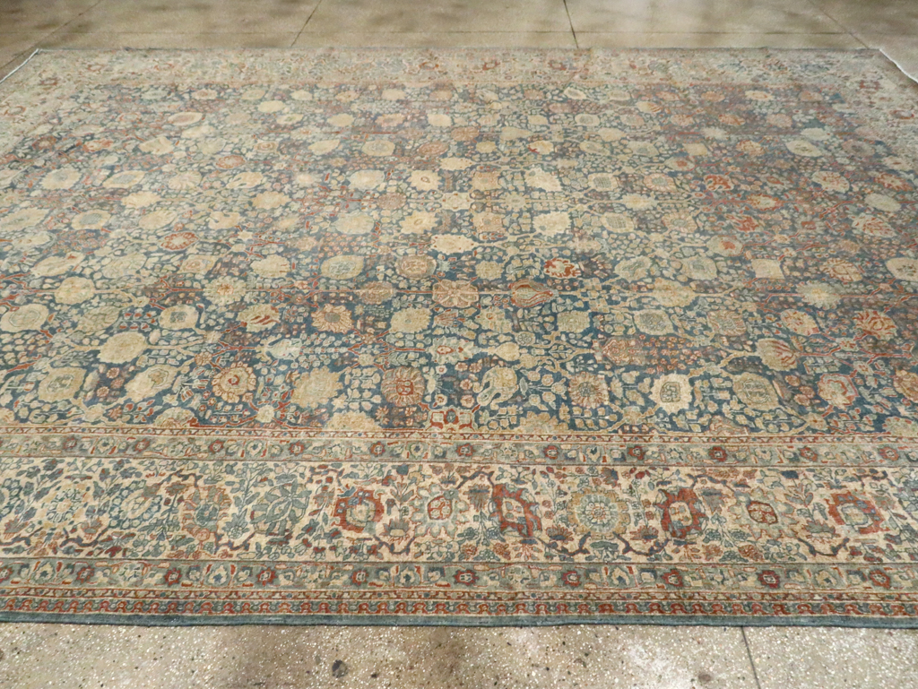 Antique Persian Tabriz Carpet, No.17016 - Galerie Shabab