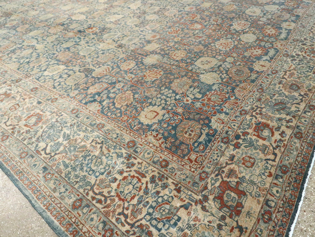 Antique Persian Tabriz Carpet, No.17016 - Galerie Shabab