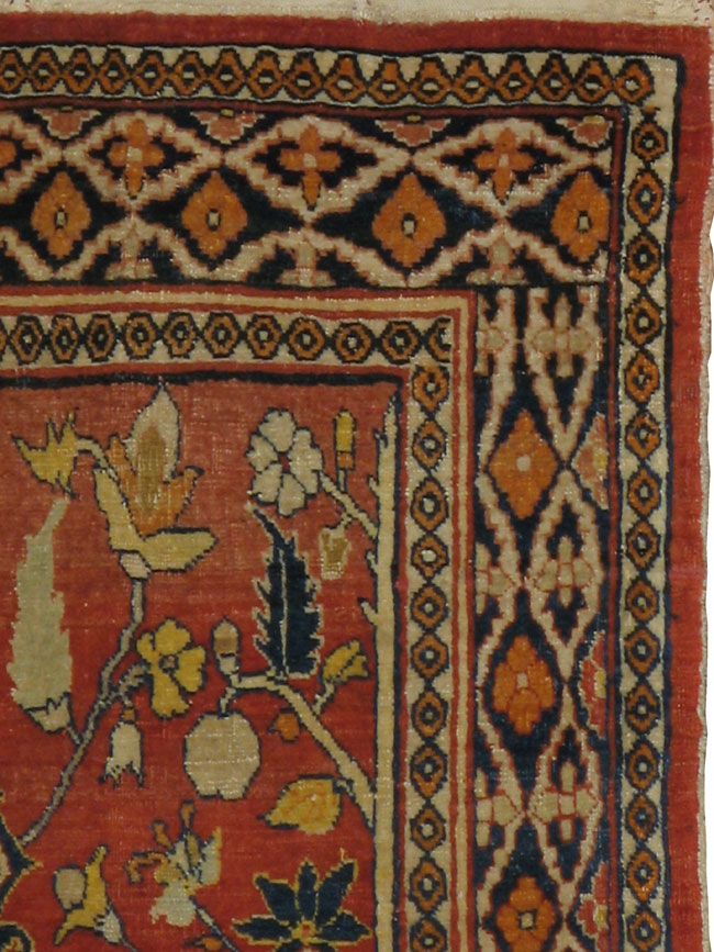 Antique Tabriz Hagi Jalili Rug, No.17017 - Galerie Shabab