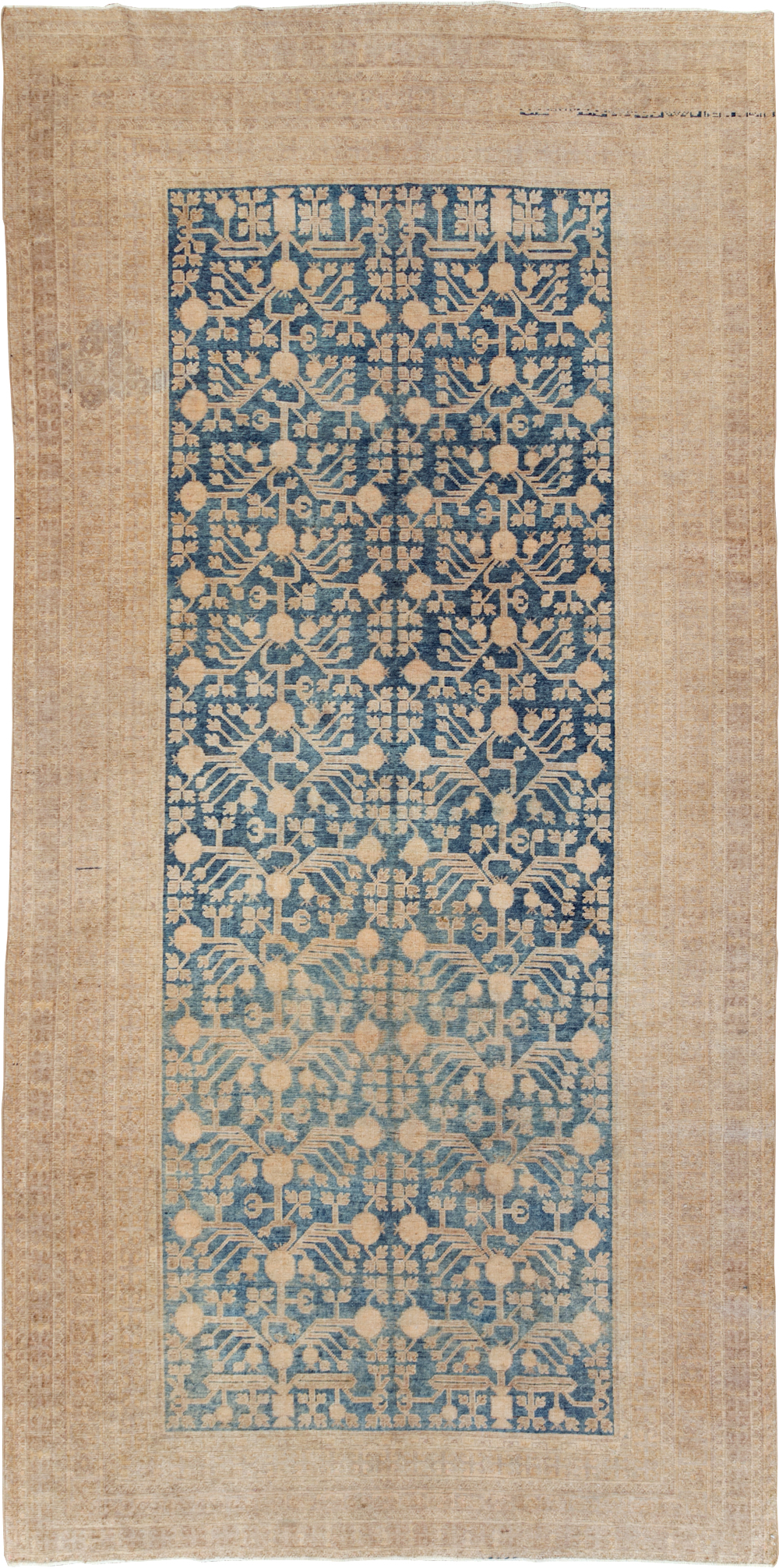 Antique East Turkestan Khotan Carpet, No.17023 - Galerie Shabab