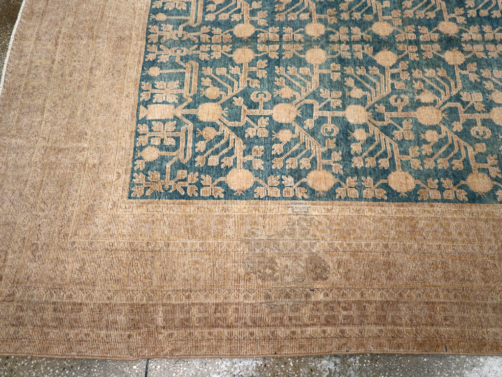 Antique East Turkestan Khotan Carpet, No.17023 - Galerie Shabab