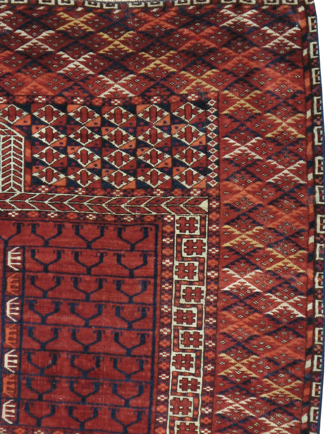 Antique Persian Tekke Rug, No.17025 - Galerie Shabab