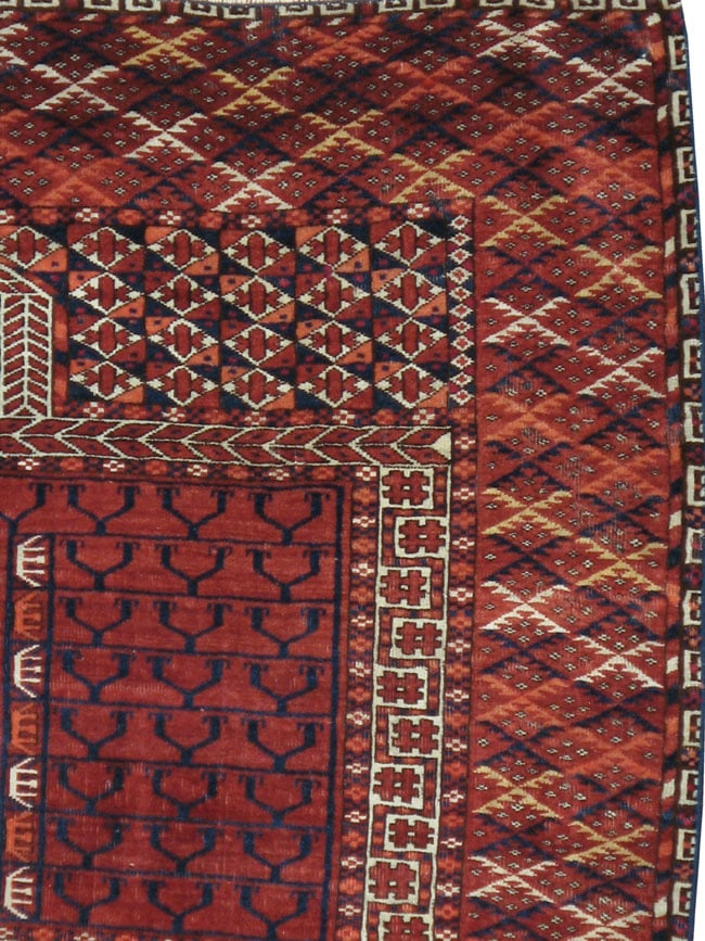 Antique Persian Tekke Rug, No.17025 - Galerie Shabab