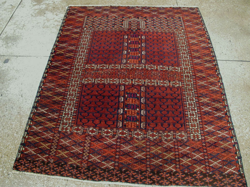 Antique Persian Tekke Rug, No.17025 - Galerie Shabab