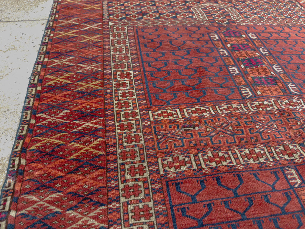 Antique Persian Tekke Rug, No.17025 - Galerie Shabab
