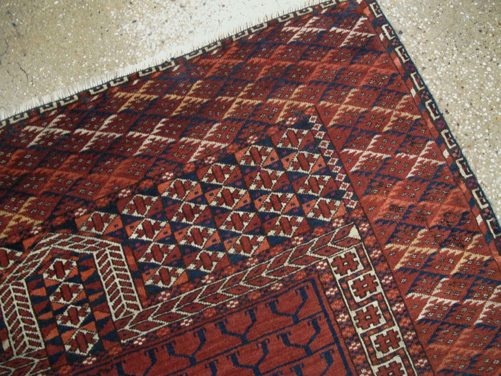 Antique Persian Tekke Rug, No.17025 - Galerie Shabab