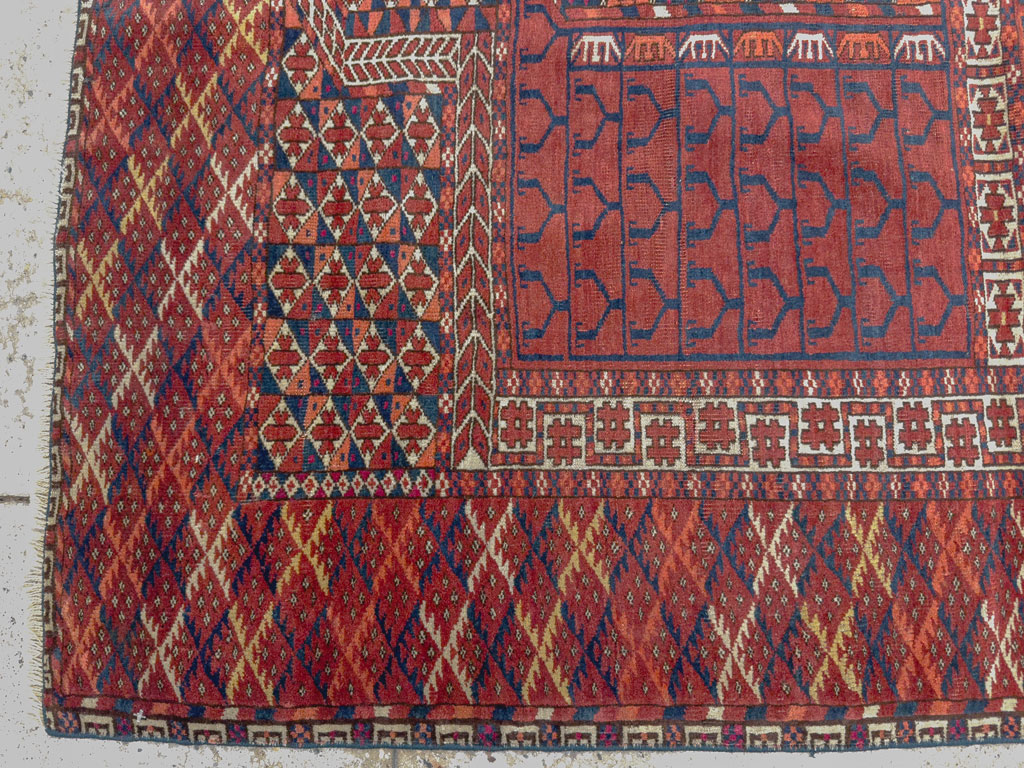 Antique Persian Tekke Rug, No.17025 - Galerie Shabab