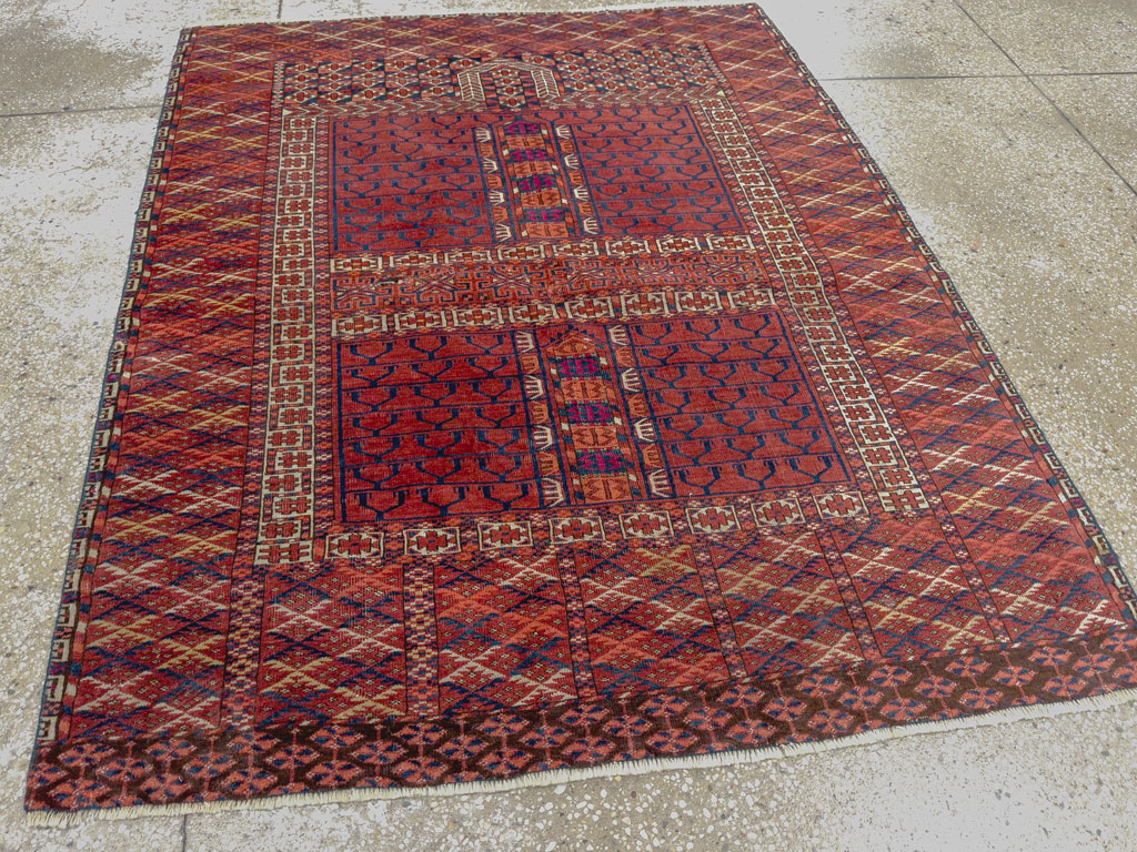 Antique Persian Tekke Rug, No.17025 - Galerie Shabab