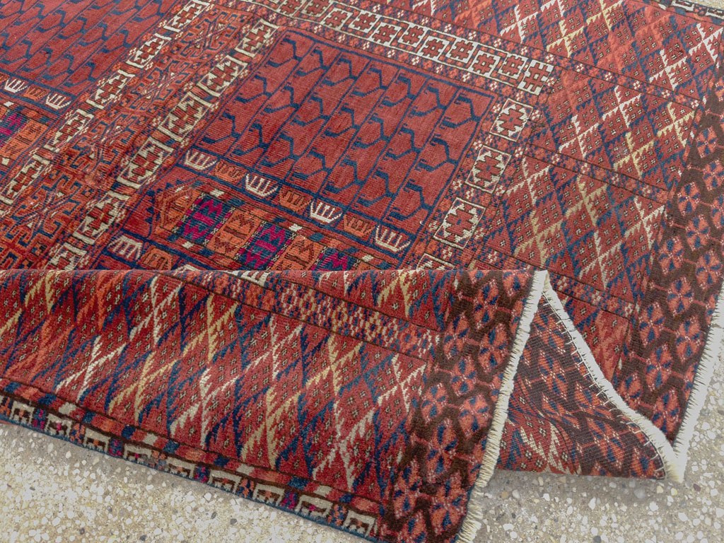 Antique Persian Tekke Rug, No.17025 - Galerie Shabab