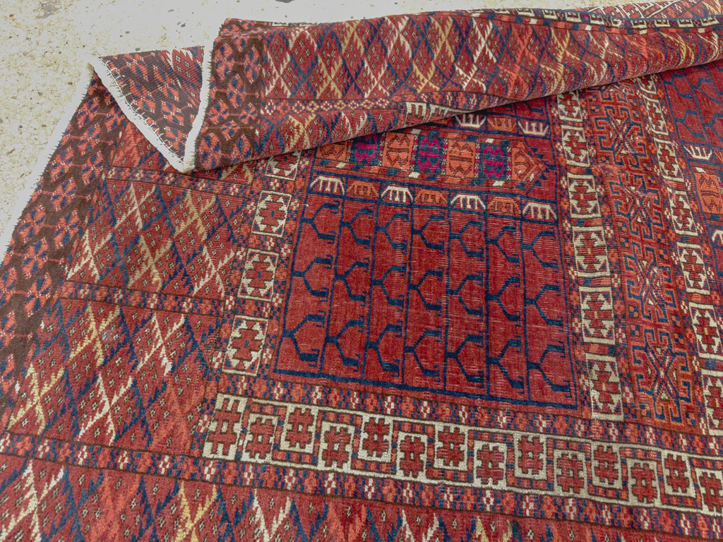 Antique Persian Tekke Rug, No.17025 - Galerie Shabab