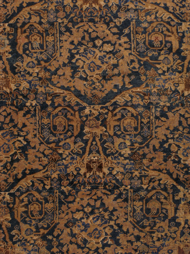 Antique Persian Mahal Carpet, No.17034 - Galerie Shabab