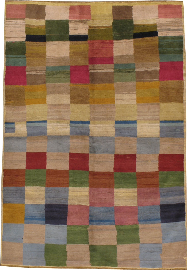 Vintage Indian Lahore Rug, No.17049 - Galerie Shabab