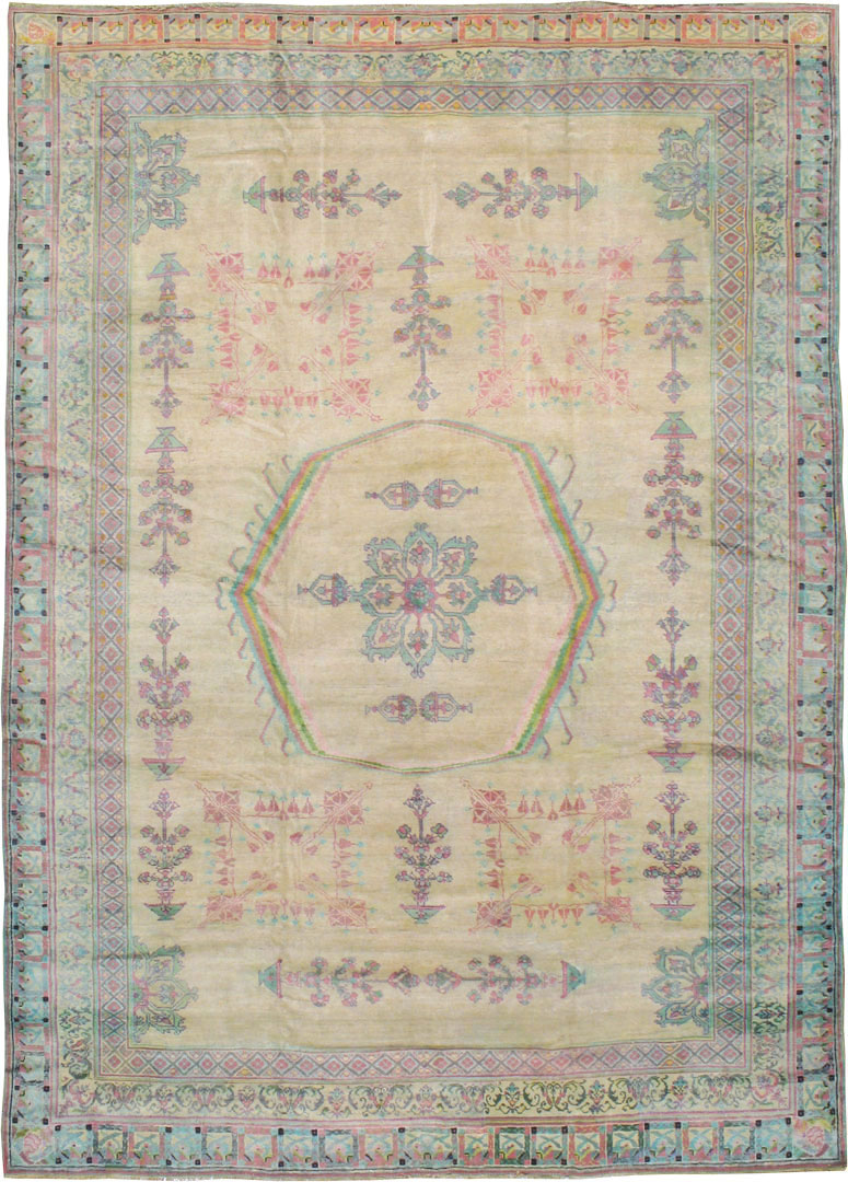 Antique Indian Agra Carpet, No.17052 - Galerie Shabab