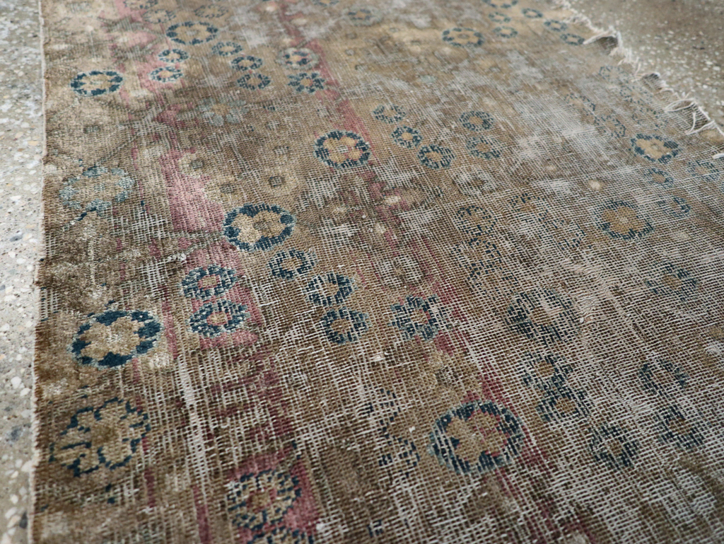 Antique East Turkestan Silk Khotan Fragment, No.17054 - Galerie Shabab