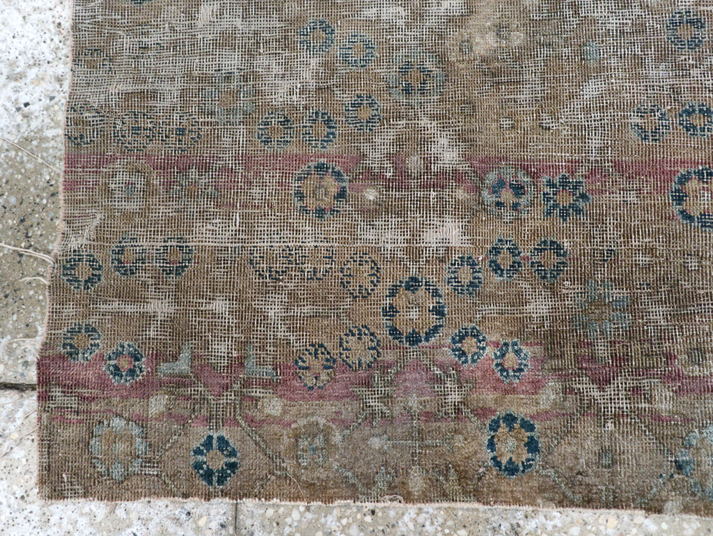 Antique East Turkestan Silk Khotan Fragment, No.17054 - Galerie Shabab
