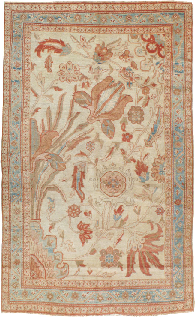 Antique Persian Sultanabad Rug, No.17055 - Galerie Shabab