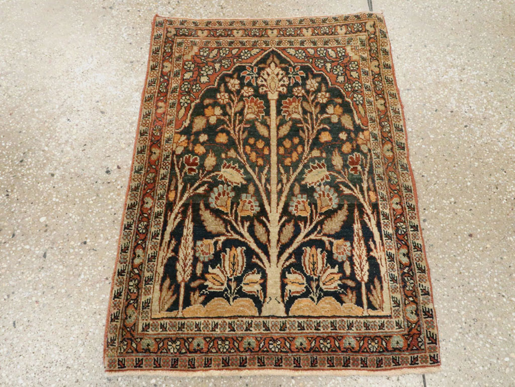 Antique Persian Tabriz Hagi Jalili Rug, No.17058 - Galerie Shabab
