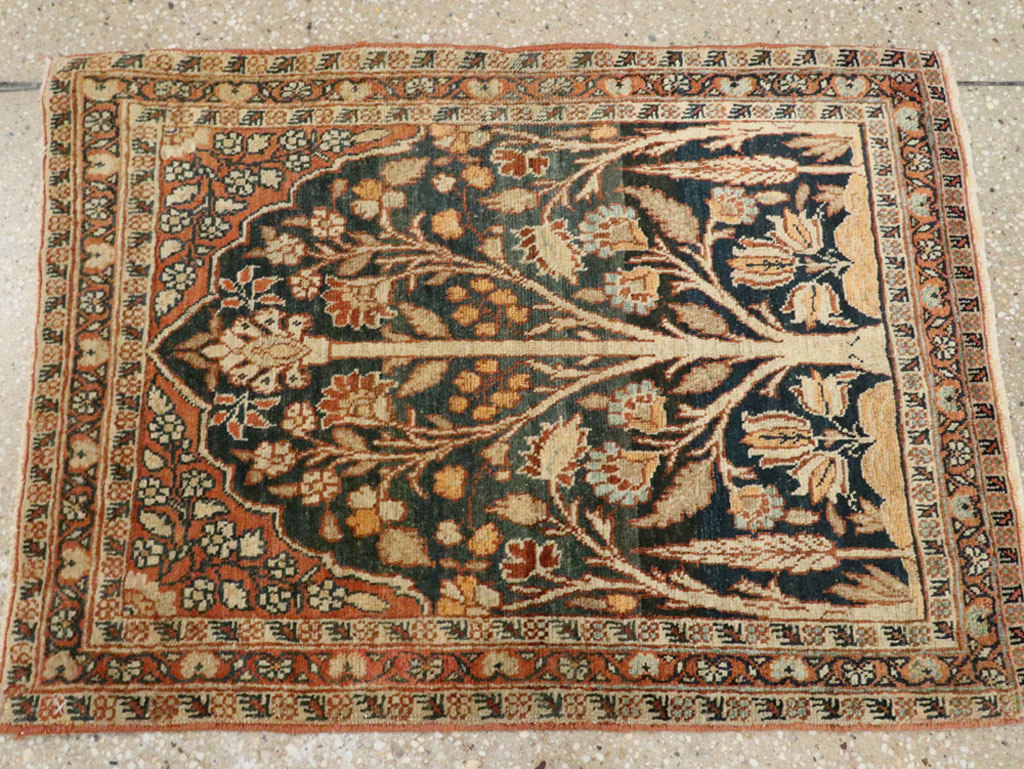 Antique Persian Tabriz Hagi Jalili Rug, No.17058 - Galerie Shabab