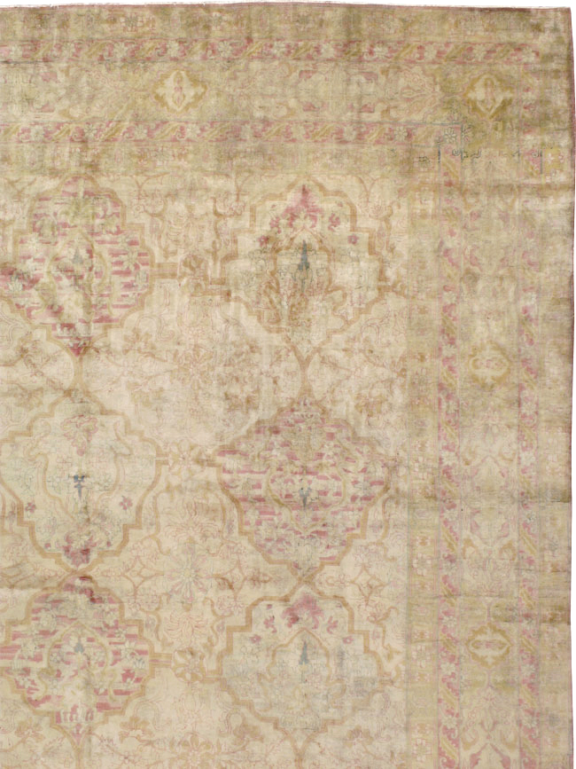 Antique Indian Lahore Carpet, No.17060 - Galerie Shabab