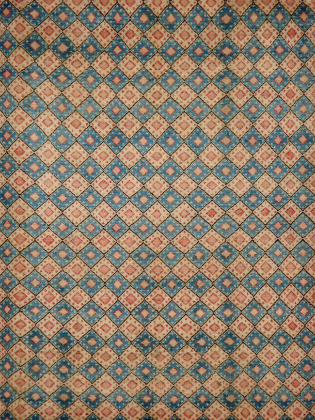 Vintage Persian Mashad Modernist Carpet, No.17070 - Galerie Shabab