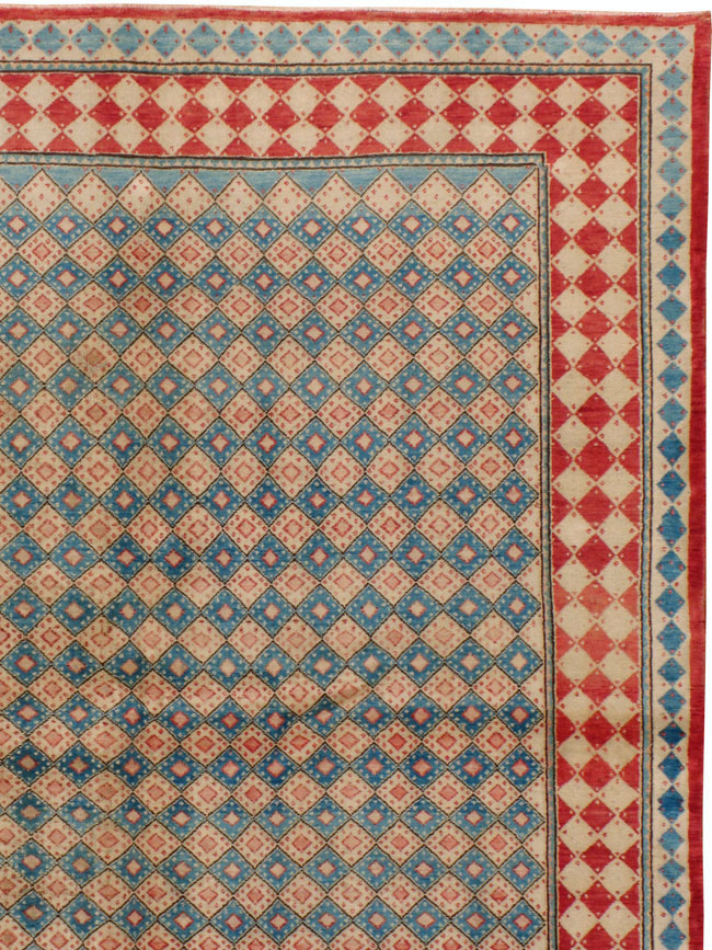 Vintage Persian Mashad Modernist Carpet, No.17070 - Galerie Shabab
