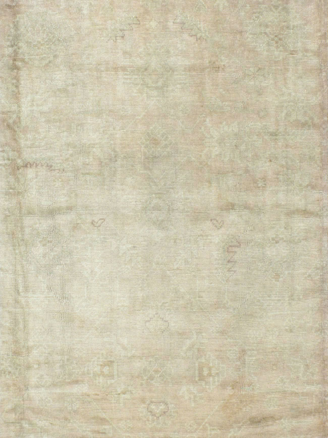 Antique Turkish Oushak Carpet, No.17074 - Galerie Shabab
