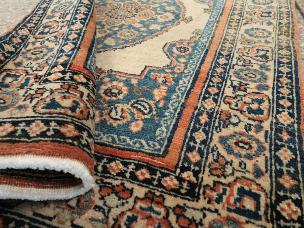 Antique Persian Tabriz Hagi Jalili Rug, No.17076 - Galerie Shabab