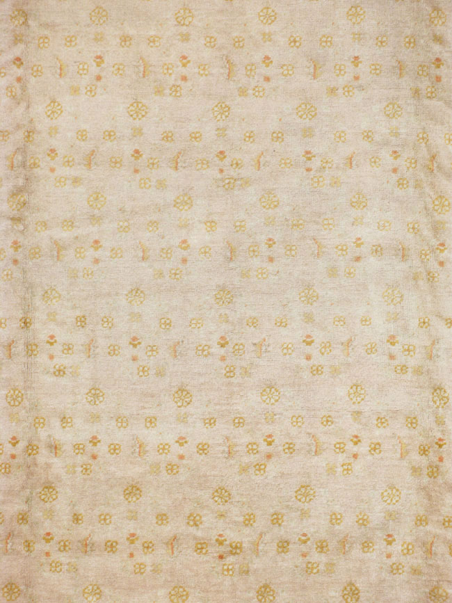 Antique Turkish Oushak Carpet, No.17077 - Galerie Shabab