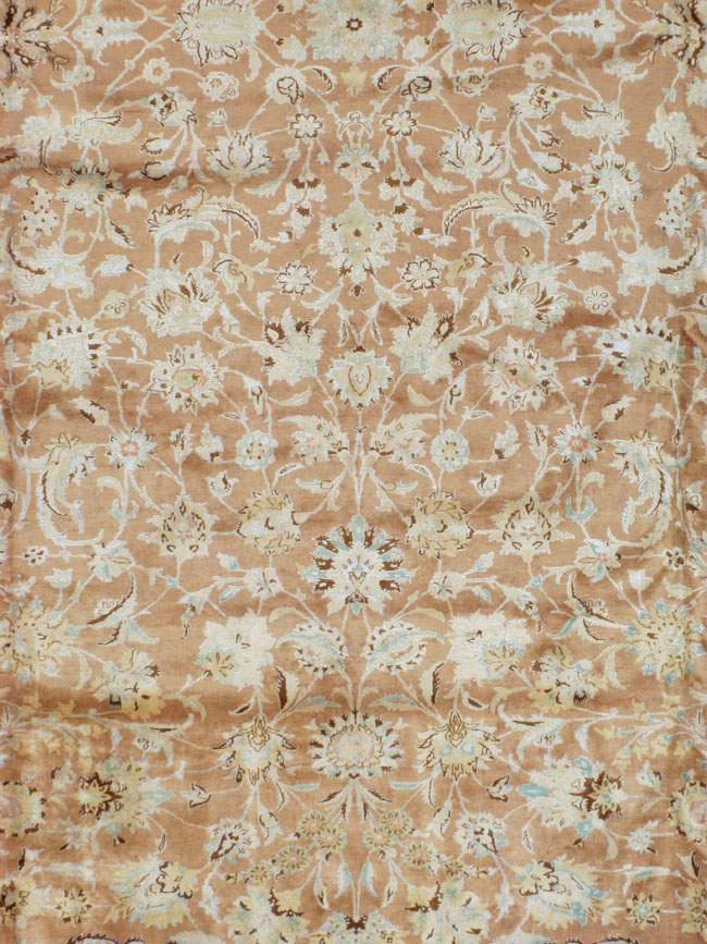 Vintage Persian Nain Carpet, No.17092 - Galerie Shabab