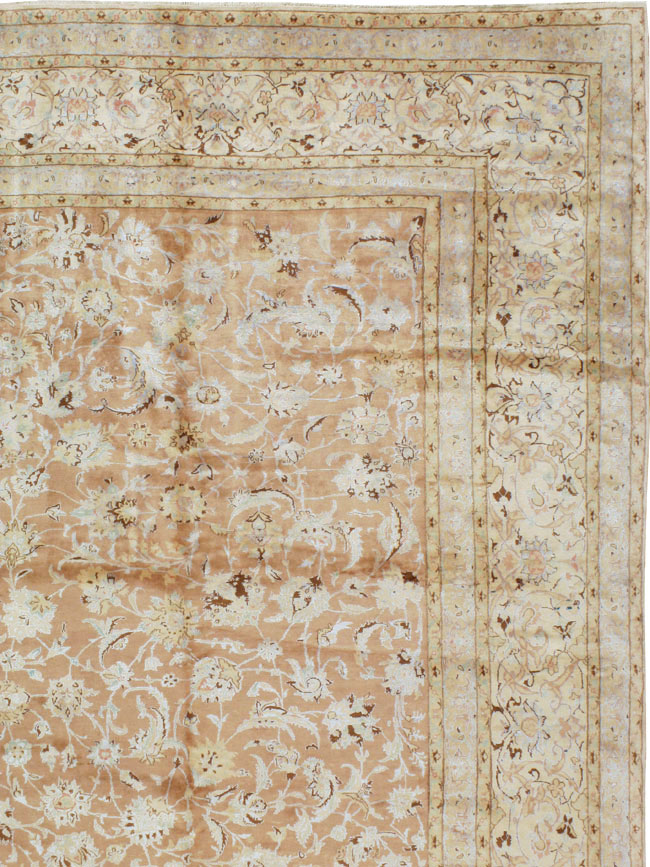 Vintage Persian Nain Carpet, No.17092 - Galerie Shabab