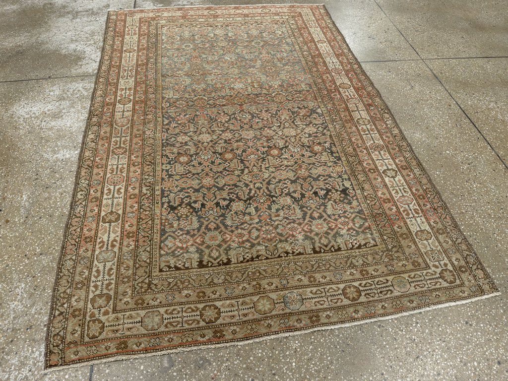 Vintage Persian Malayer Rug, No.17106 - Galerie Shabab