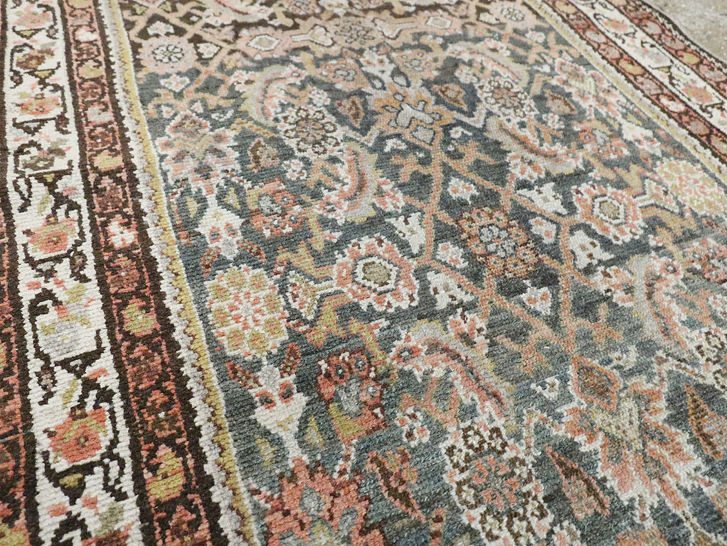 Vintage Persian Malayer Runner, No.17109 - Galerie Shabab