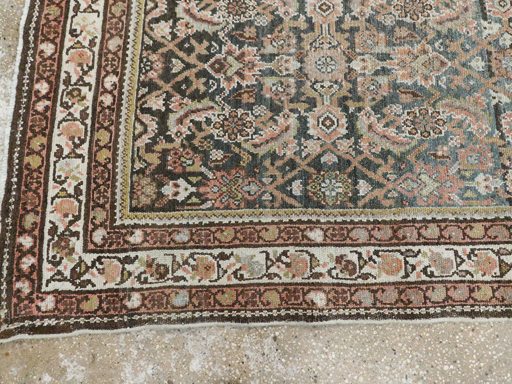 Vintage Persian Malayer Runner, No.17109 - Galerie Shabab