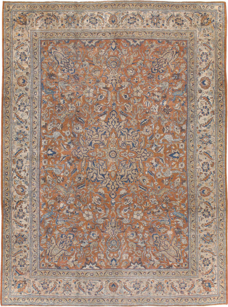 Antique Persian Tabriz Carpet, No.17115 - Galerie Shabab