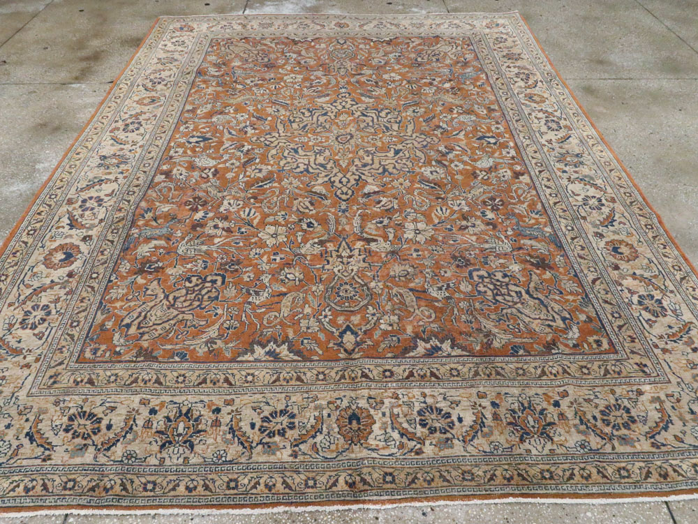 Antique Persian Tabriz Carpet, No.17115 - Galerie Shabab