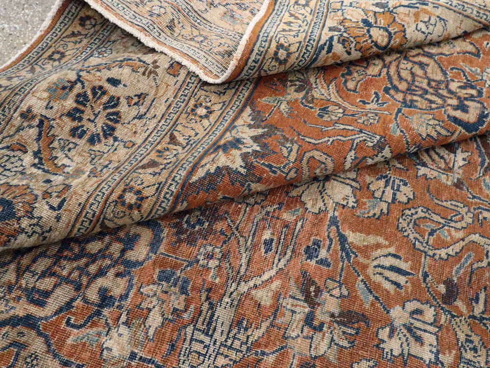 Antique Persian Tabriz Carpet, No.17115 - Galerie Shabab