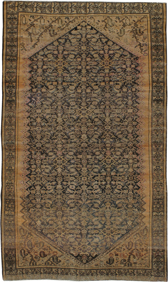 Vintage Persian Malayer Carpet, No.17127 - Galerie Shabab