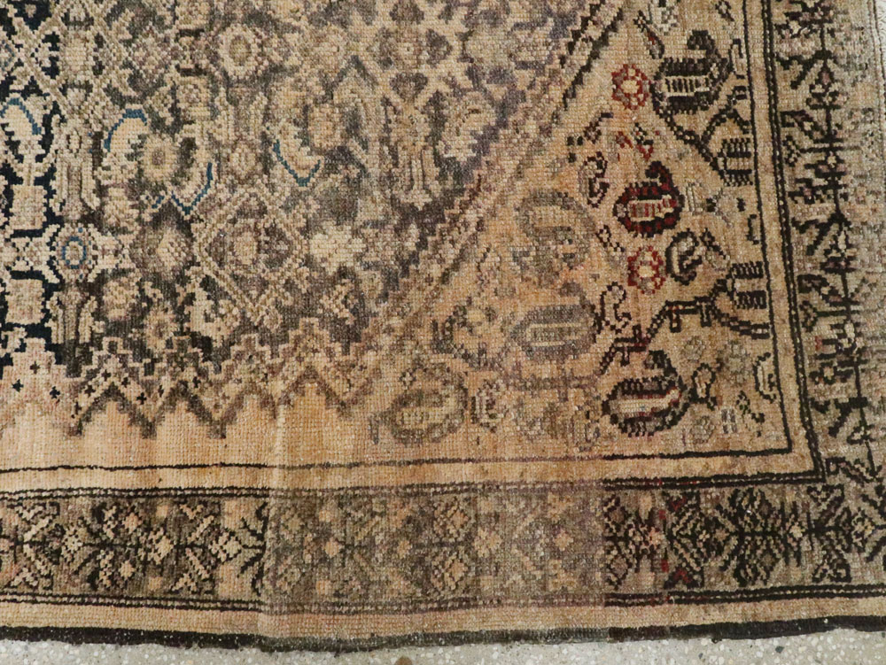Vintage Persian Malayer Carpet, No.17127 - Galerie Shabab