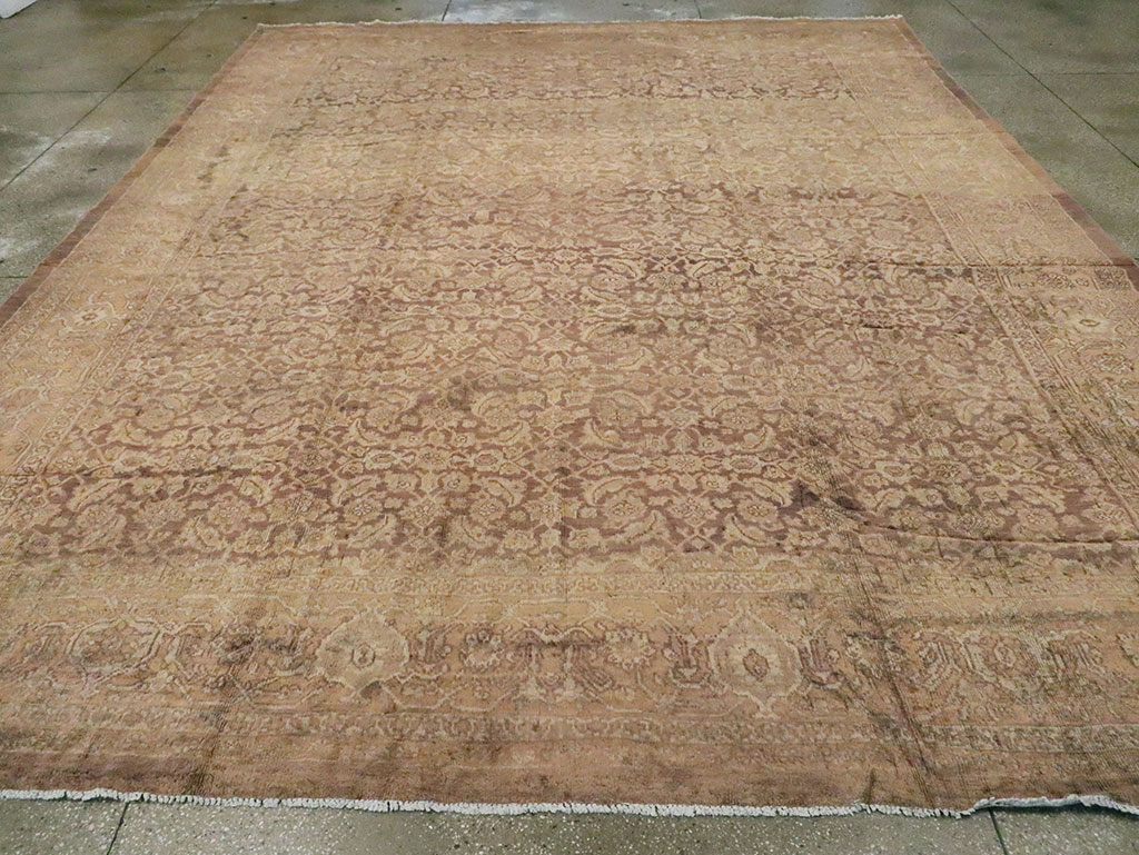 Antique Persian Mahal Carpet, No.17130 - Galerie Shabab