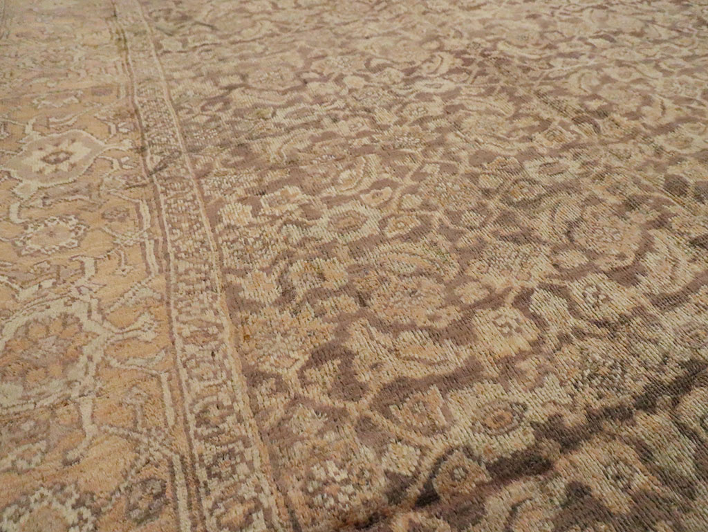 Antique Persian Mahal Carpet, No.17130 - Galerie Shabab
