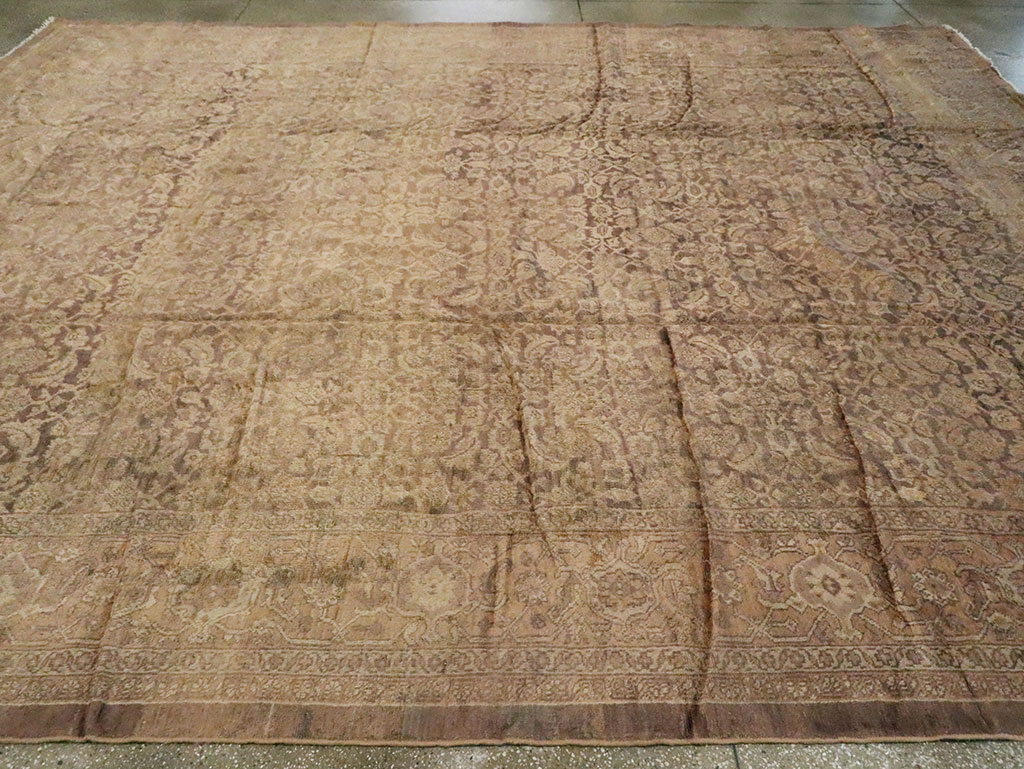 Antique Persian Mahal Carpet, No.17130 - Galerie Shabab