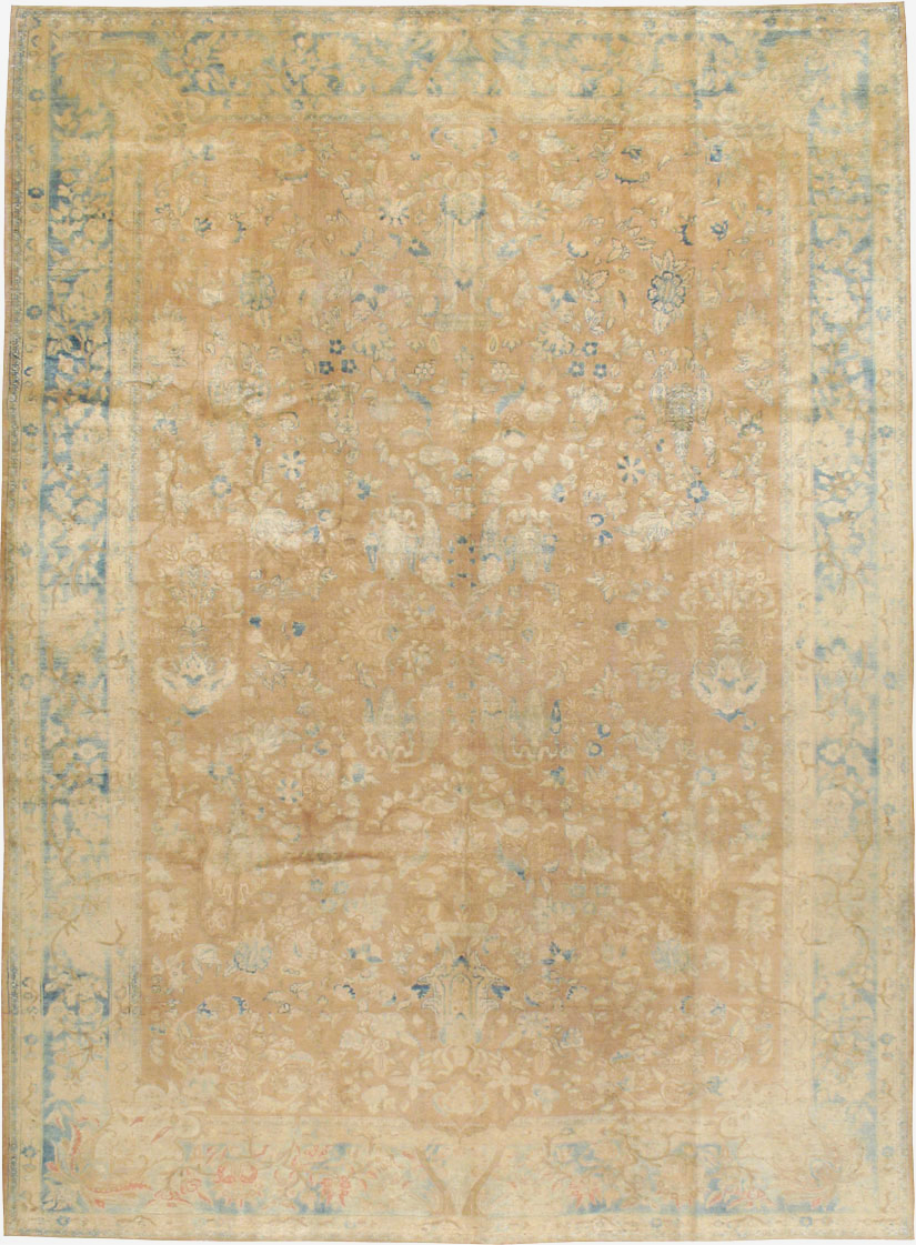 Antique Persian Tabriz Carpet, No.17131 - Galerie Shabab