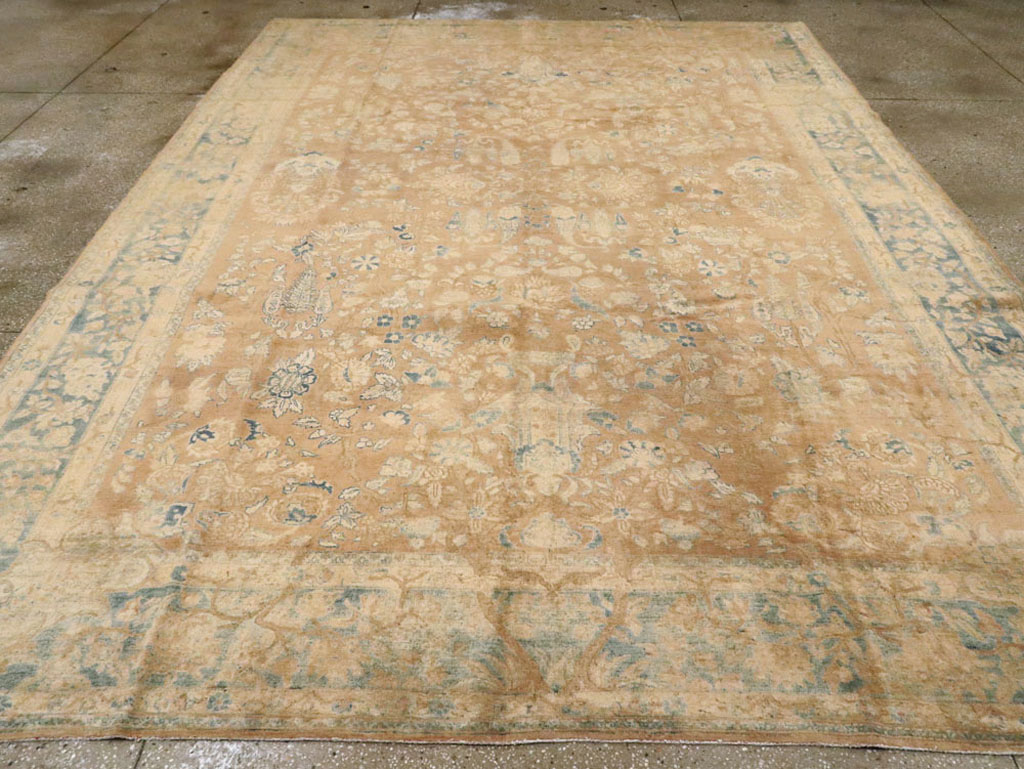 Antique Persian Tabriz Carpet, No.17131 - Galerie Shabab