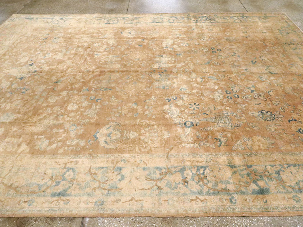 Antique Persian Tabriz Carpet, No.17131 - Galerie Shabab