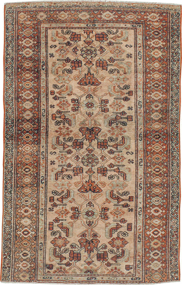 Vintage Persian Malayer Rug, No.17135 - Galerie Shabab